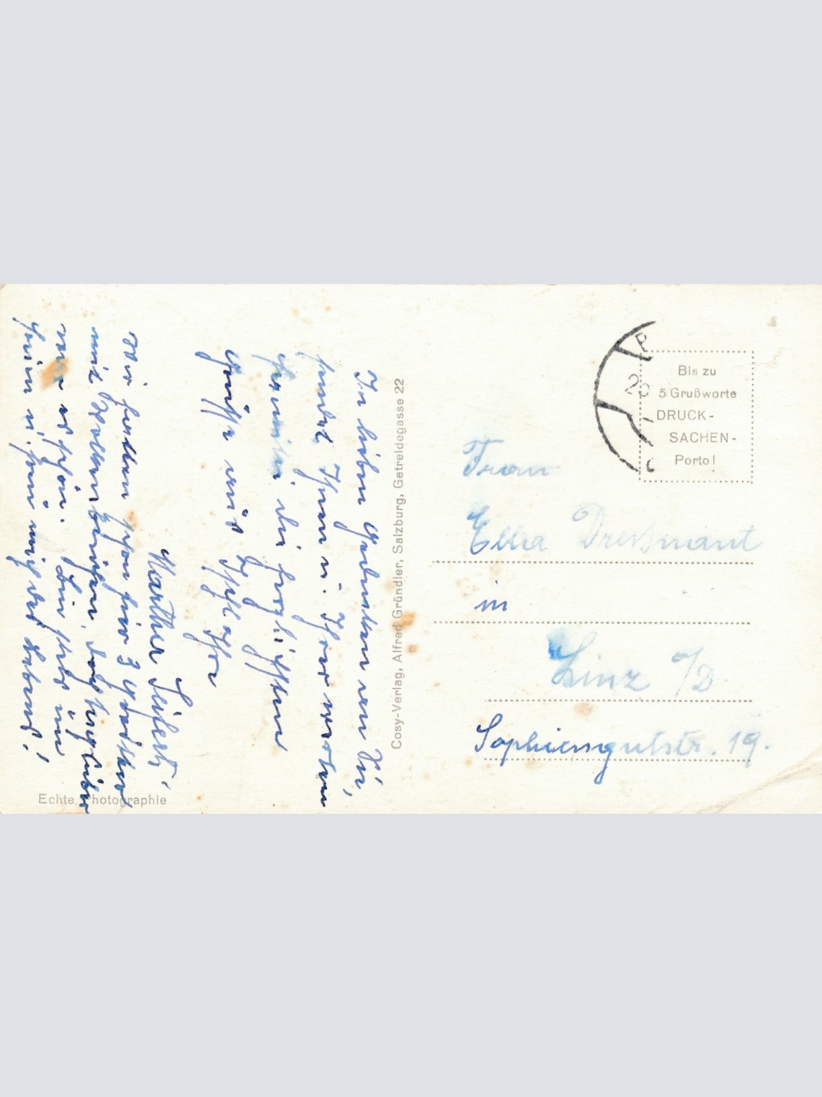 AK aus Bad Ischl Kaiserschloss Oberösterreich Ansichtskarte (15466)