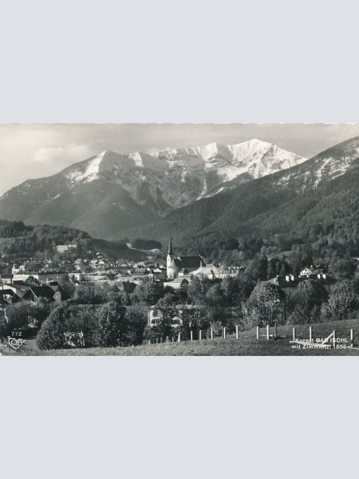 AK aus Bad Ischl mit Zimmnitz Oberösterreich Ansichtskarte (15465)