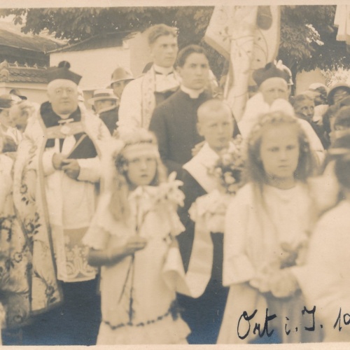 AK von einer Prozession 1925 Annodazumals (15446)