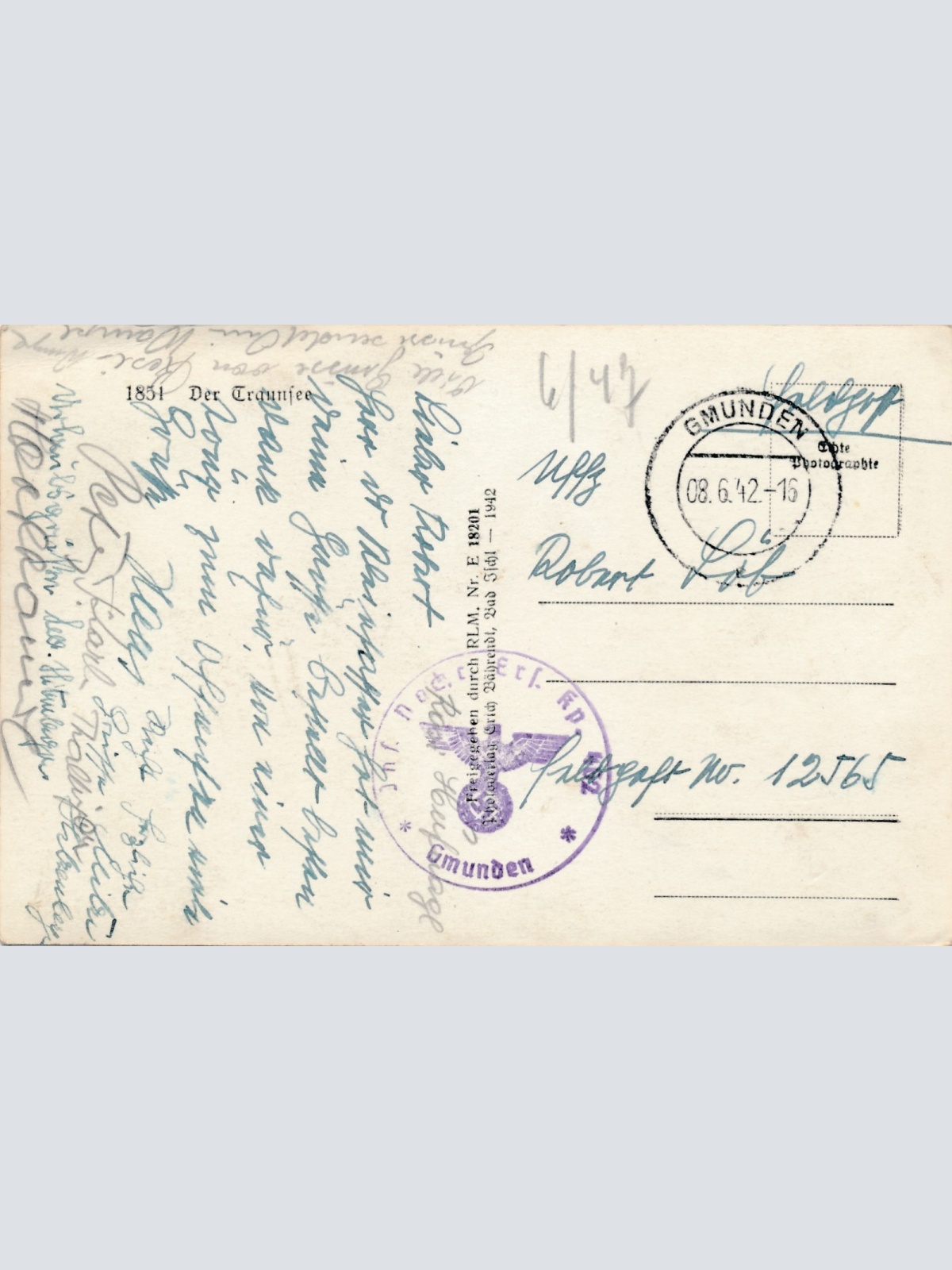 AK der Traunsee Mehrbildkarte Oberösterreich Ansichtskarte (15495)