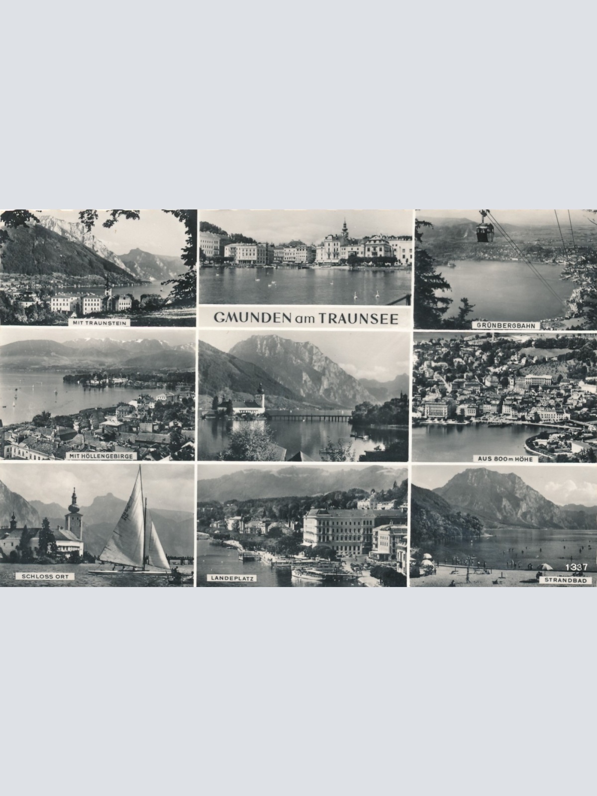 AK aus Gmunden Mehrbildkarte Oberösterreich Ansichtskarte (15493)