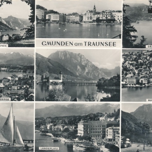 AK aus Gmunden Mehrbildkarte Oberösterreich Ansichtskarte (15493)