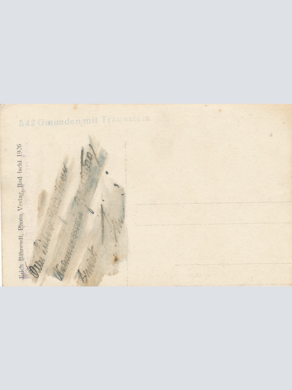 AK aus Gmunden Oberösterreich Ansichtskarte (15492)