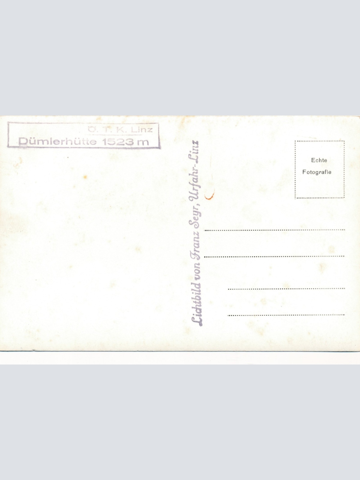 AK aus Linz Dümlerhütte Oberösterreich Ansichtskarte (15483)