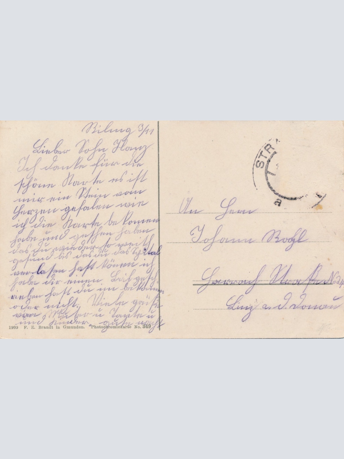 AK vom Offensee mit Kaiserl. Jagtschloss Oberösterreich Ansichtskarte (15361)