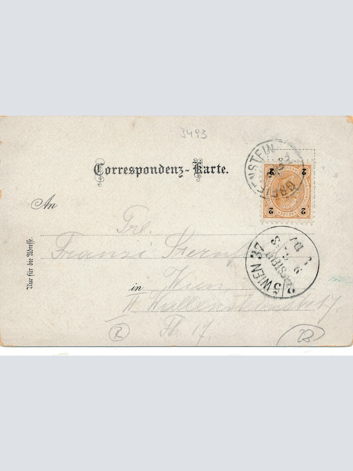 Litho - Karte aus Hadersfeld Niederösterreich Ansichtskarte (14752)