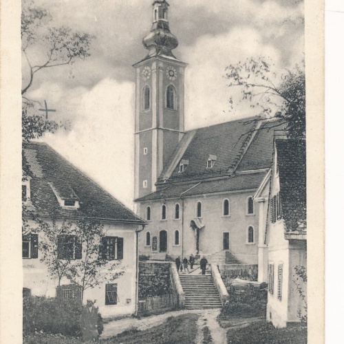 AK aus St. Georgen an der Stiefing mit Schulhau Steiermark Ansichtskarte (15355)