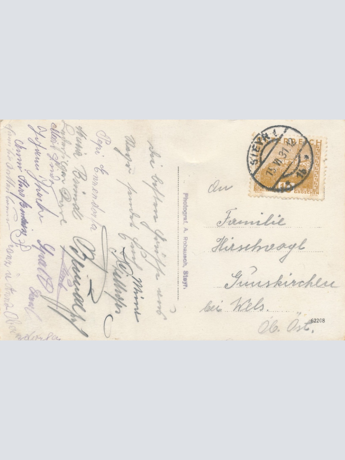 AK aus Steyr Oberösterreich Ansichtskarte (15387)