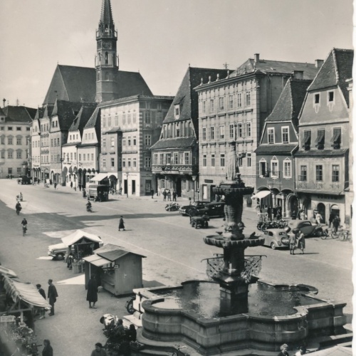 AK aus Steyr Stadtplatz Oberösterreich Ansichtskarte (15391)