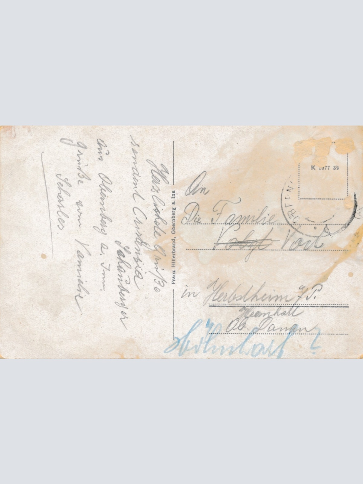 AK aus Obernberg Oberösterreich Ansichtskarte (15563)