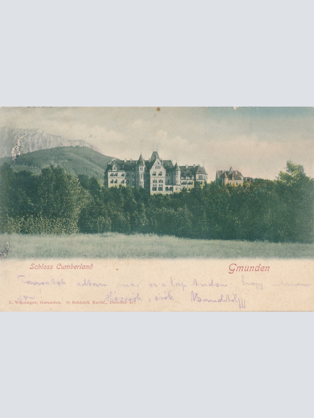 AK aus Gmunden OÖ Ansichtskarte (15634)