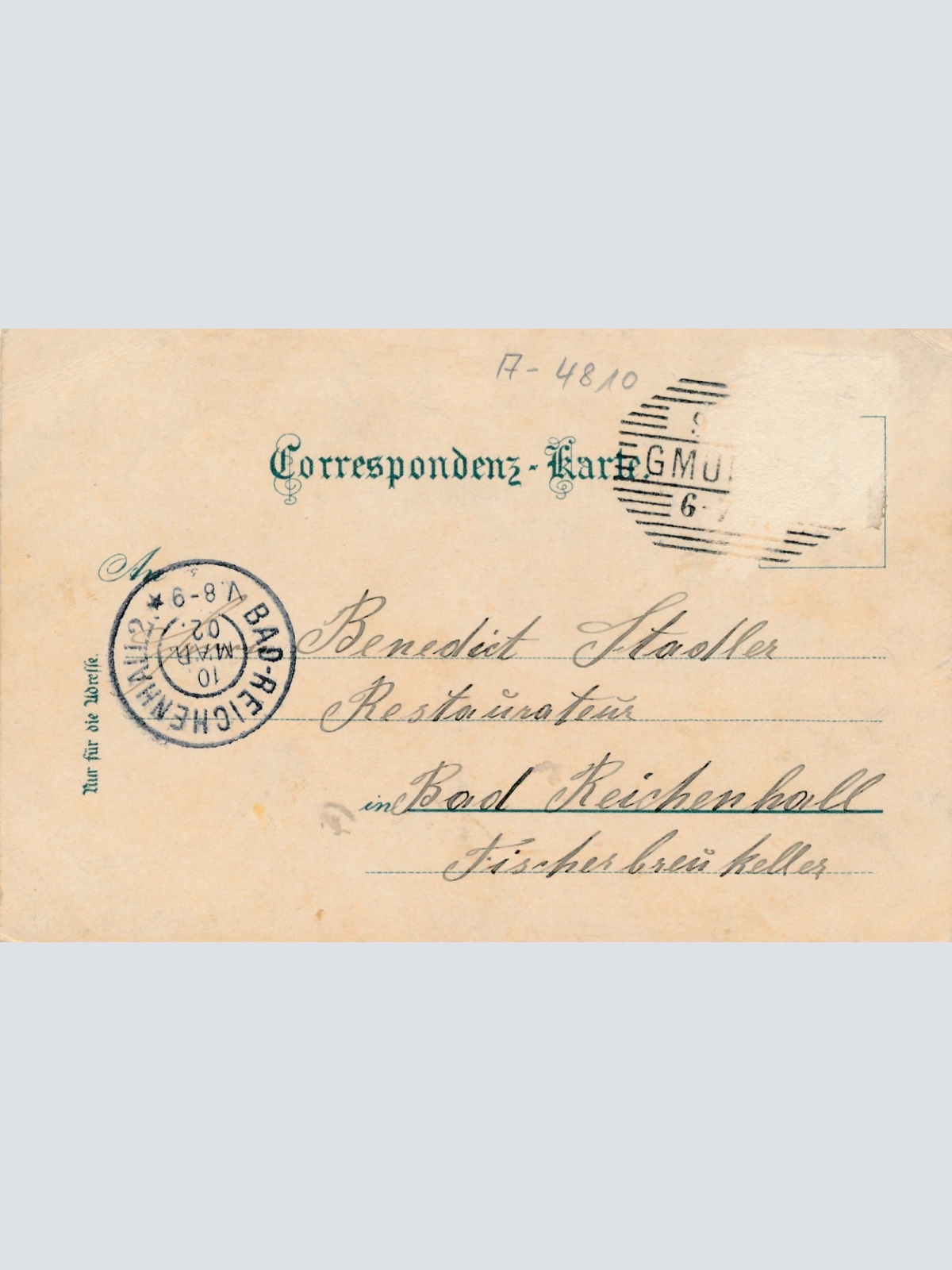 AK aus Gmunden Winter Karte OÖ Ansichtskarte (15614)