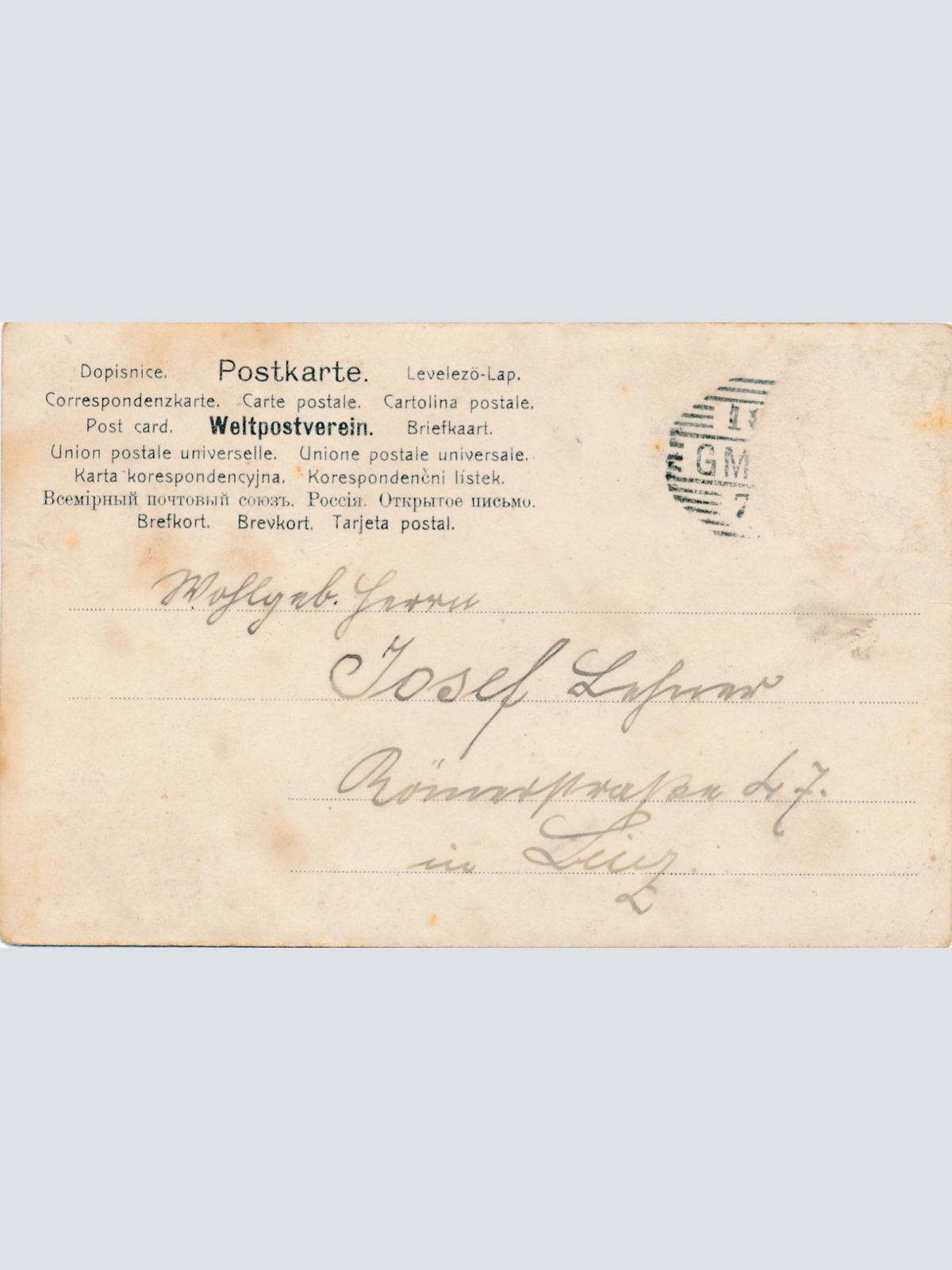 AK aus Gmunden Esplanade OÖ Ansichtskarte (15624)