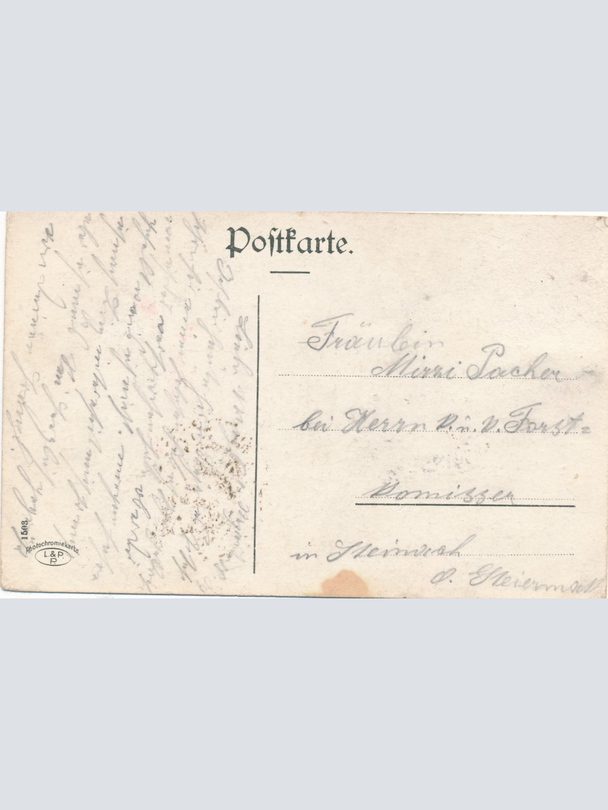 AK aus Steyr OÖ Ansichtskarte (15619)