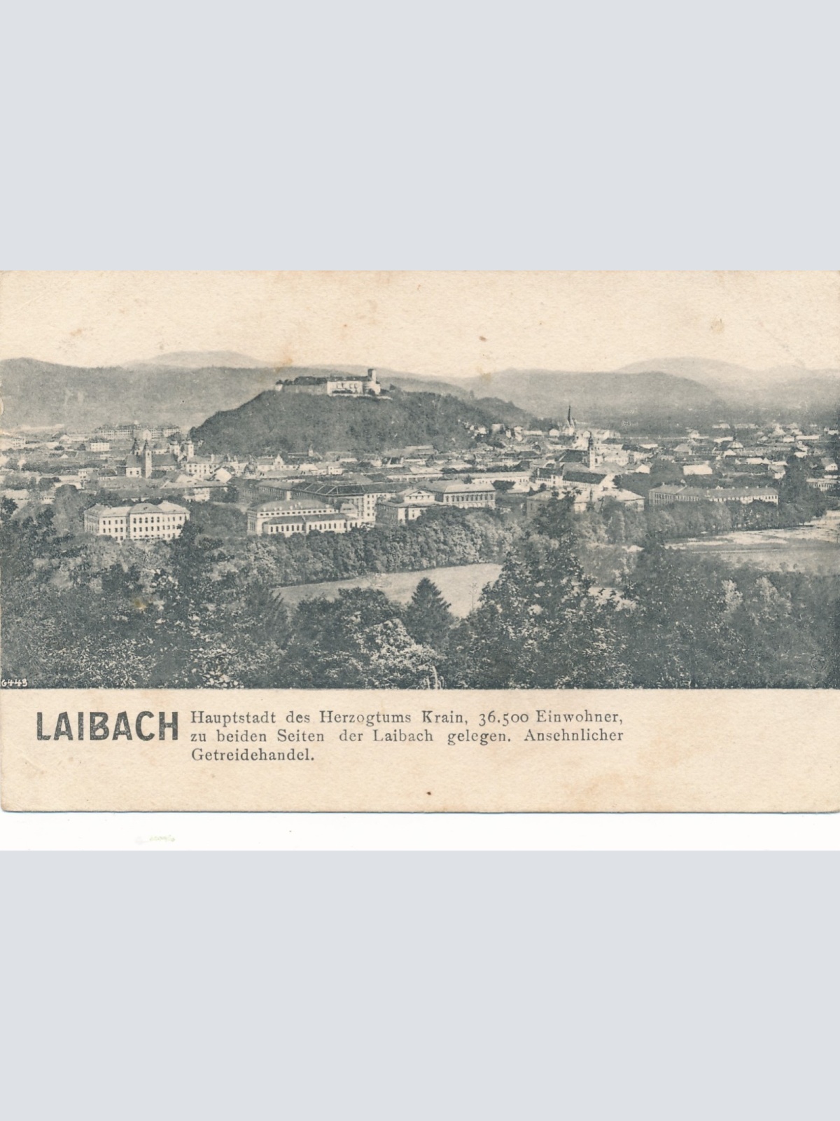 AK aus Laibach Slowenien Ansichtskarte (15173)