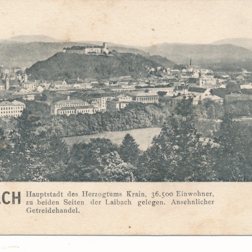 AK aus Laibach Slowenien Ansichtskarte (15173)