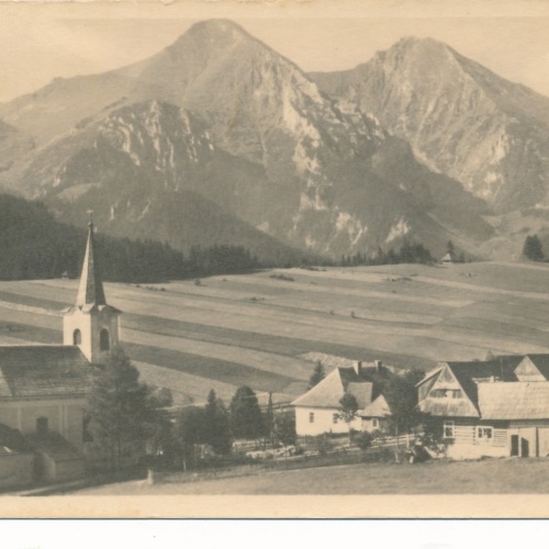 AK aus Vysoke Tatry Zdiar Tschechoslowakei Ansichtskarte (15165)