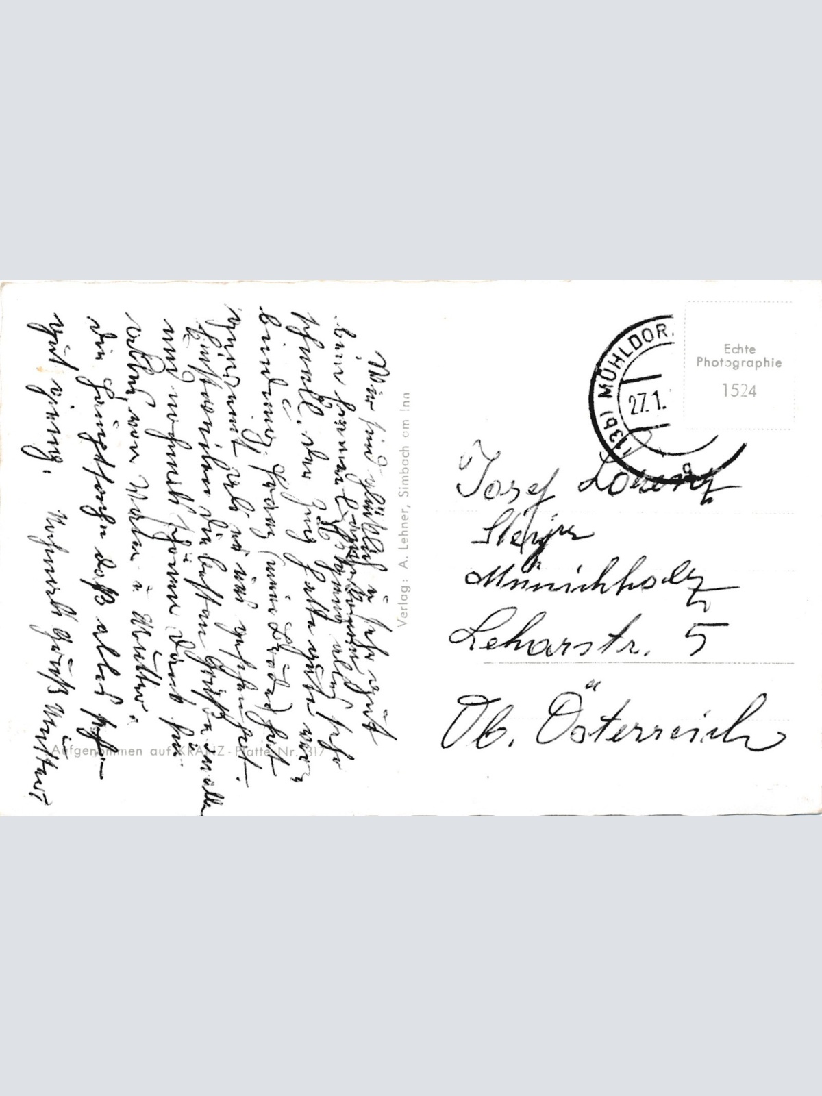 AK aus Braunau am Inn Neue Brücke Oberösterreich Ansichtskarte (15537)