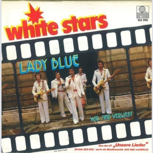 7", Single White Stars - Lady Blue