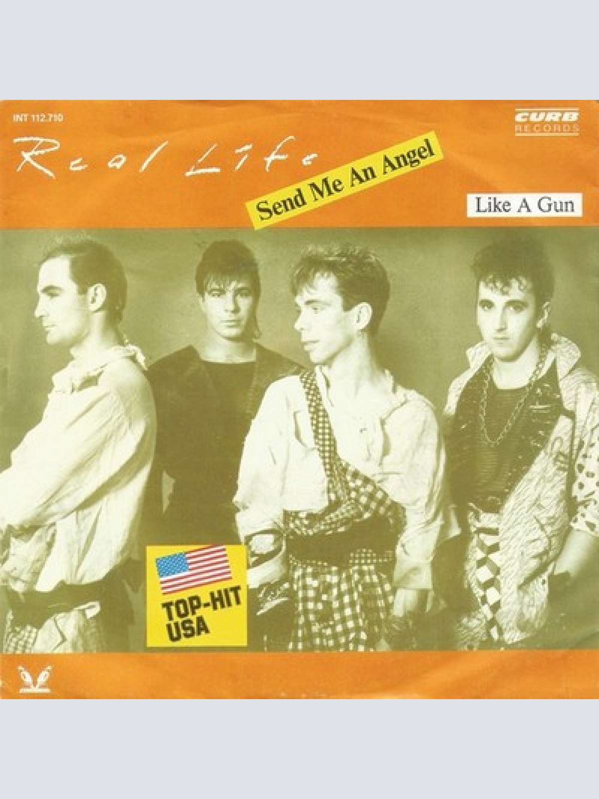 7", Single Real Life - Send Me An Angel