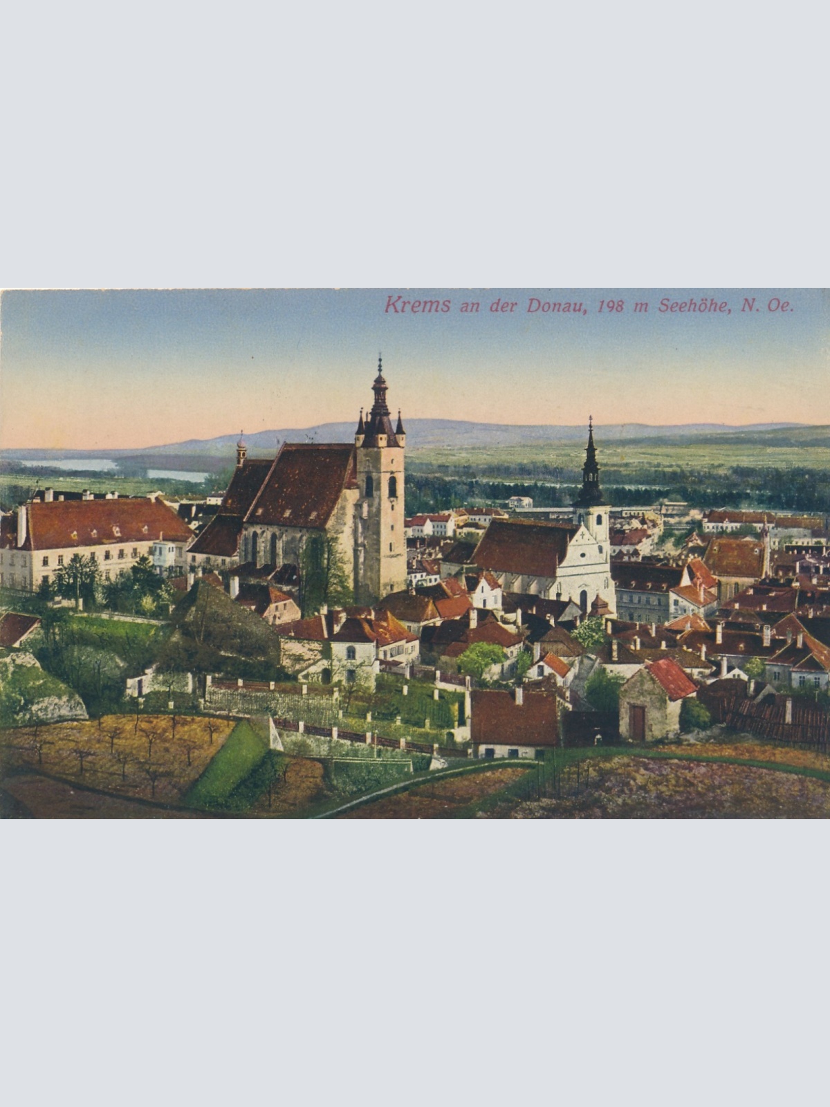 Feldpostkarte KuK Reservespital in Krems Abteilung III Ansichtskarte (16333)