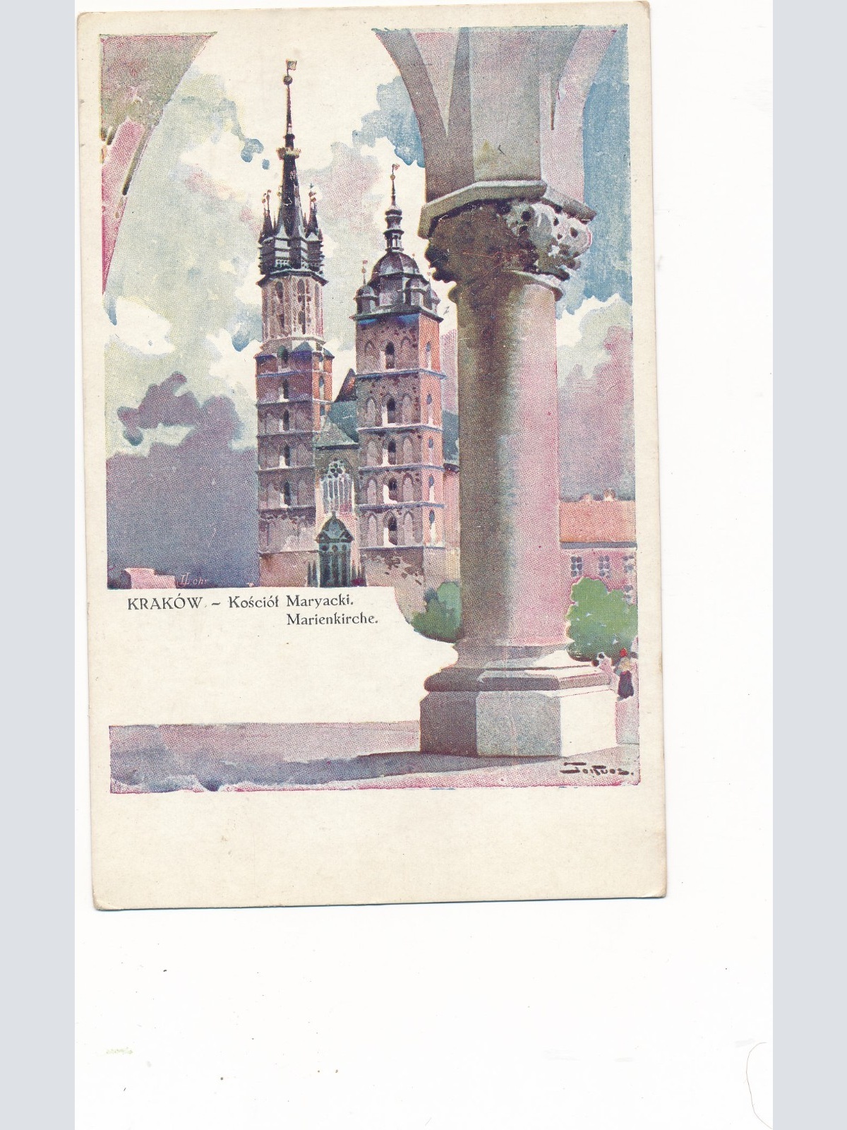 Feldpostkarte KK L.I.R. Stryj Nr. 33 Ers. Komp. Krakow (16345)