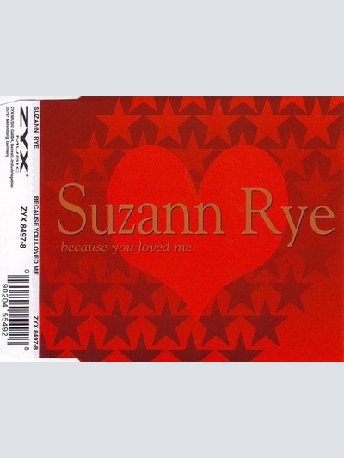 CD, Maxi Suzann Rye - Because You Loved Me