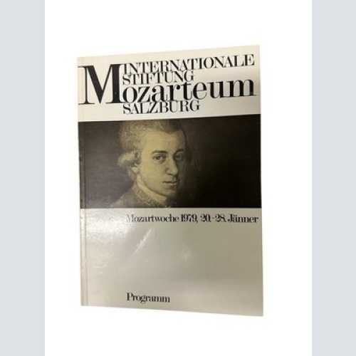 Internationale Stiftung Mozarteum Salzburg ; Mozartwoche 1979 vom 24. Jänner bis