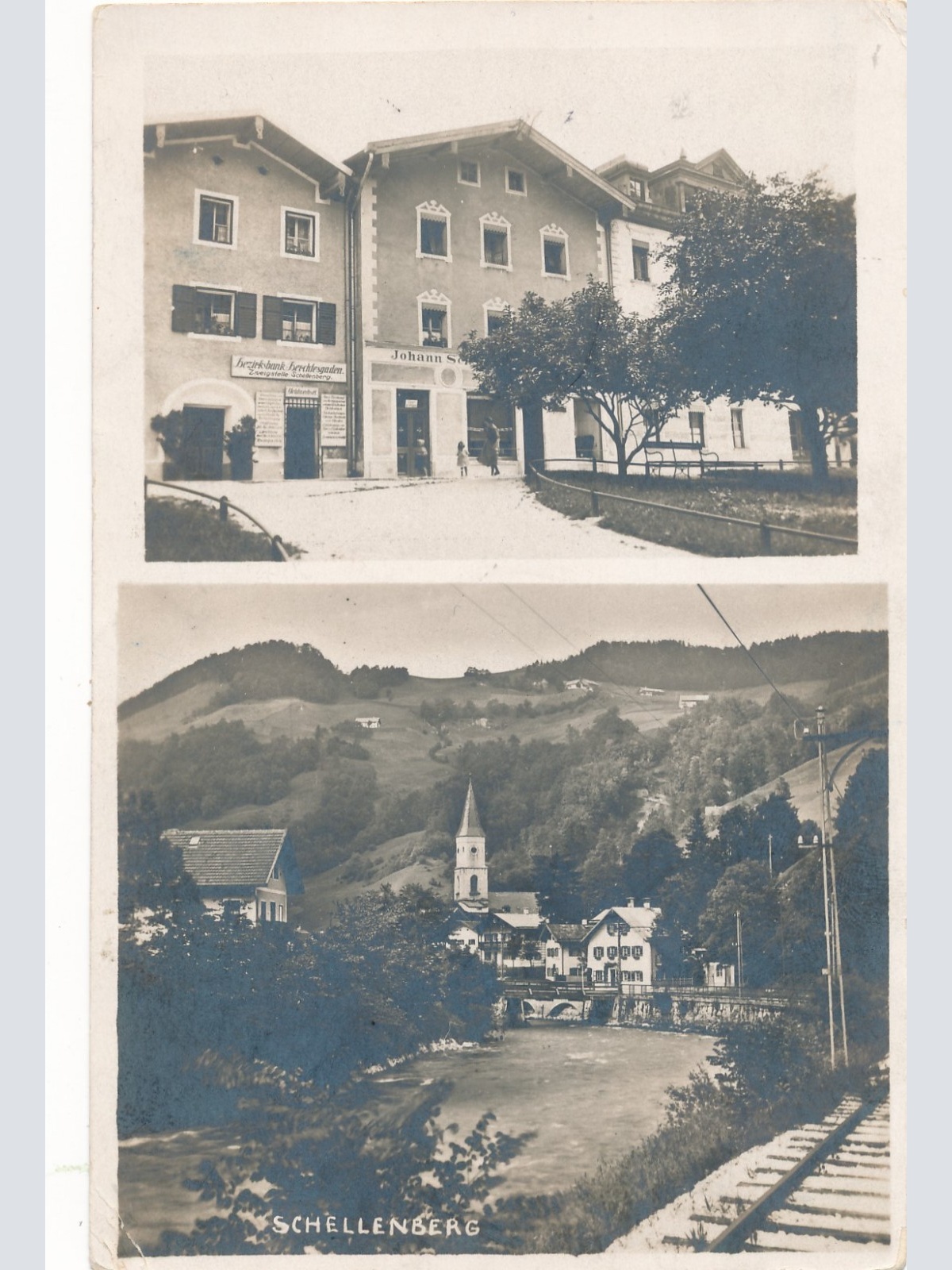 AK aus Schellenberg Bayern Ansichtskarte (16382)