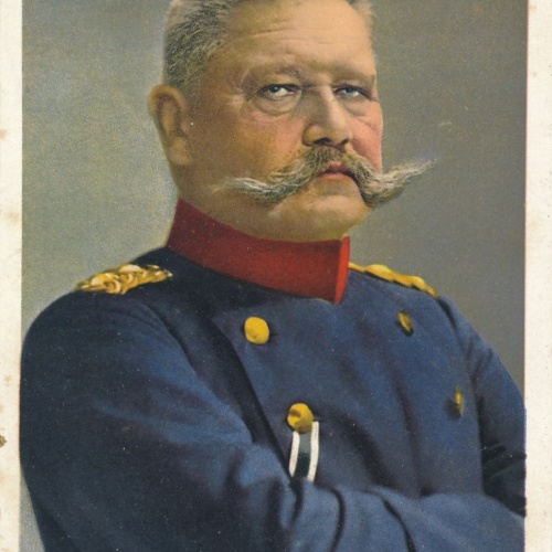 AK vom Generalfeldmarschall von Hindenburg Militaria Ansichtskarte (16400)