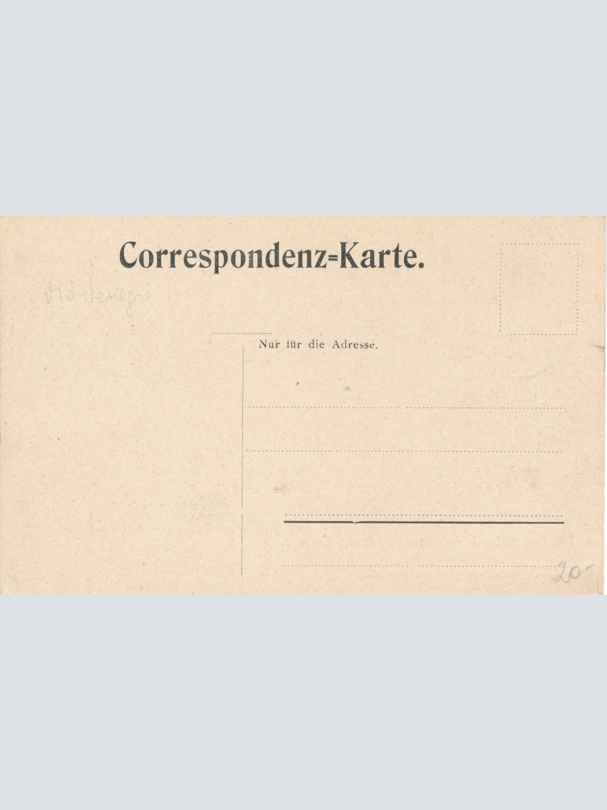 AK die beiden inseln bei Perasto mit der Cattene Montenegro Ansichtskart (16374)