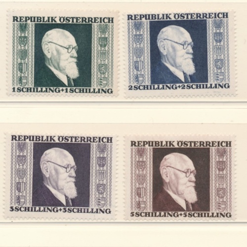 Dr. Karl Renner 1946 ANK 776 - 779 postfrisch (16445)
