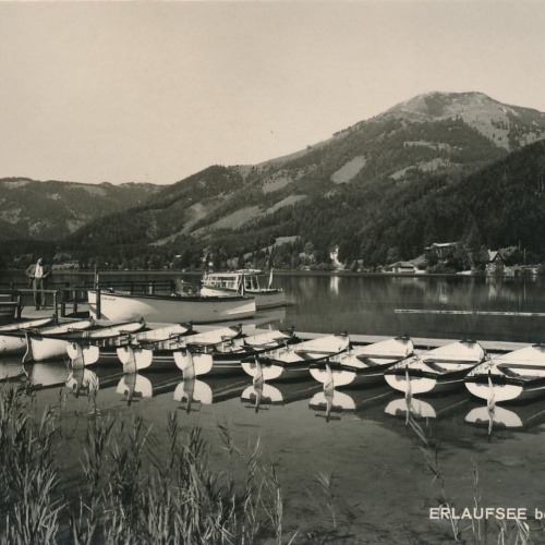 AK vom Erlaufsee bei Mariazell Steiermark Ansichtskarte (16479)