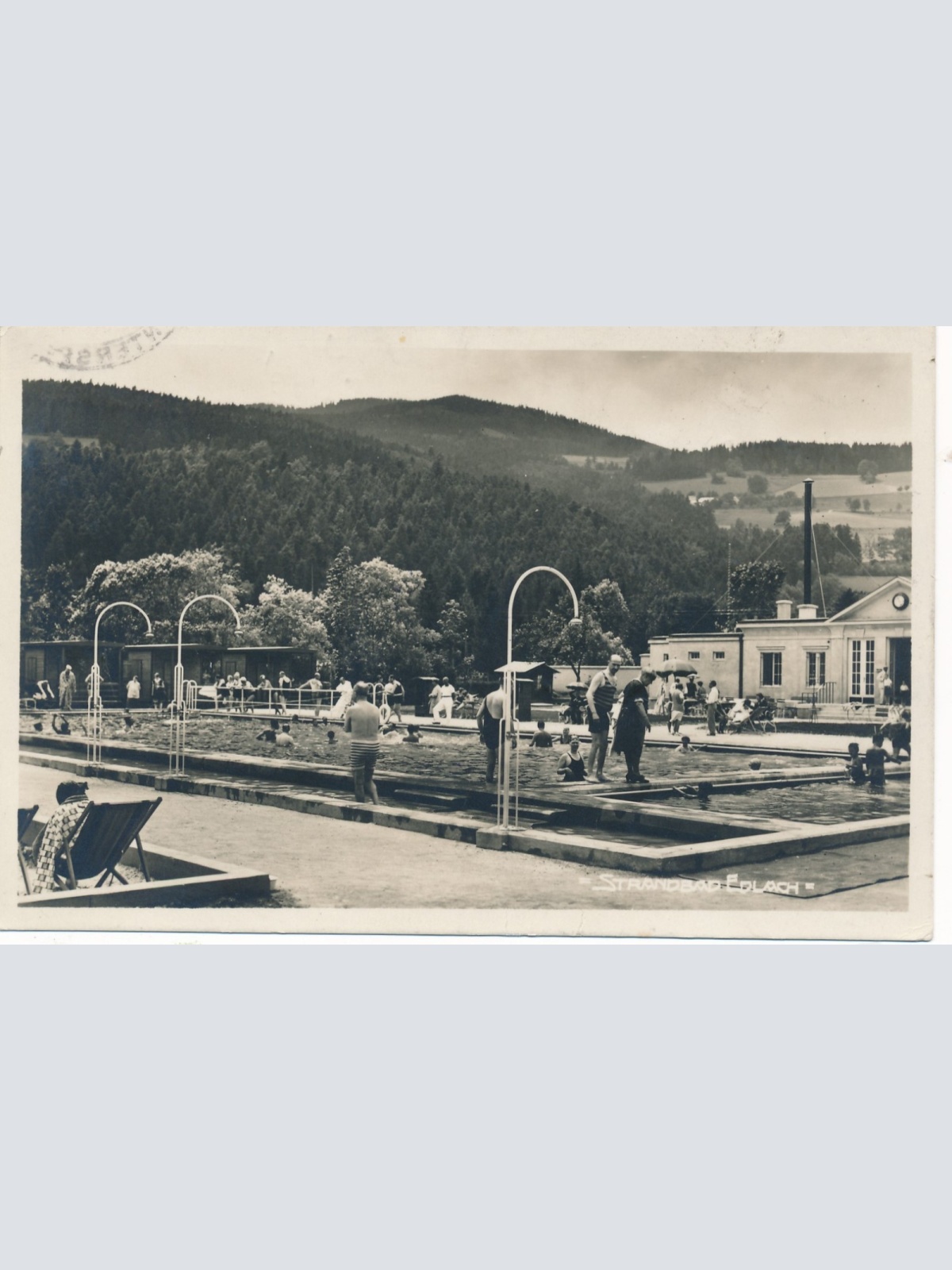 AK aus Edlach Strandbad Niederösterreich Ansichtskarte (16314)