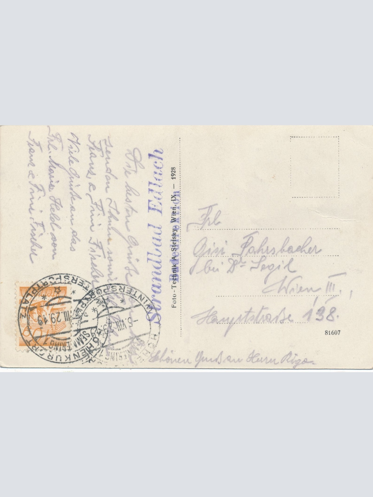 AK aus Edlach Strandbad Niederösterreich Ansichtskarte (16314)