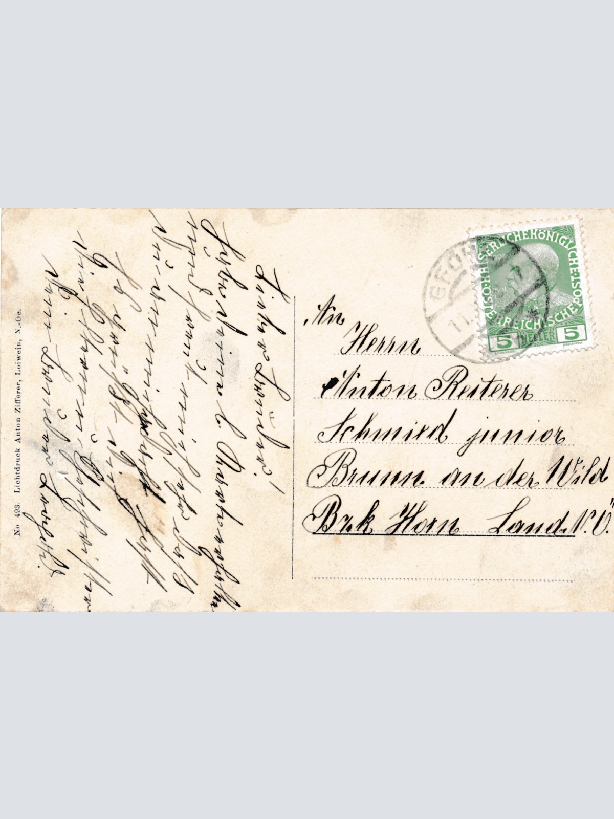 AK aus Albrechtsberg an der grossen Krems Niederösterreich Ansichtskarte (16309)