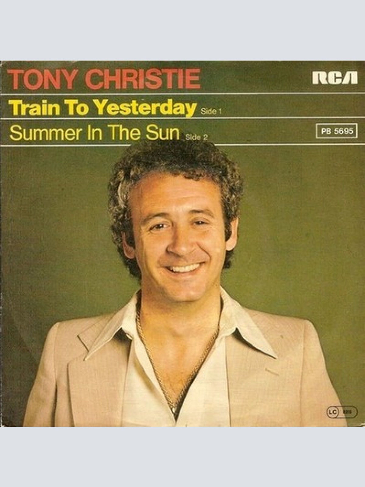 7", Single Tony Christie - Train To Yesterday
