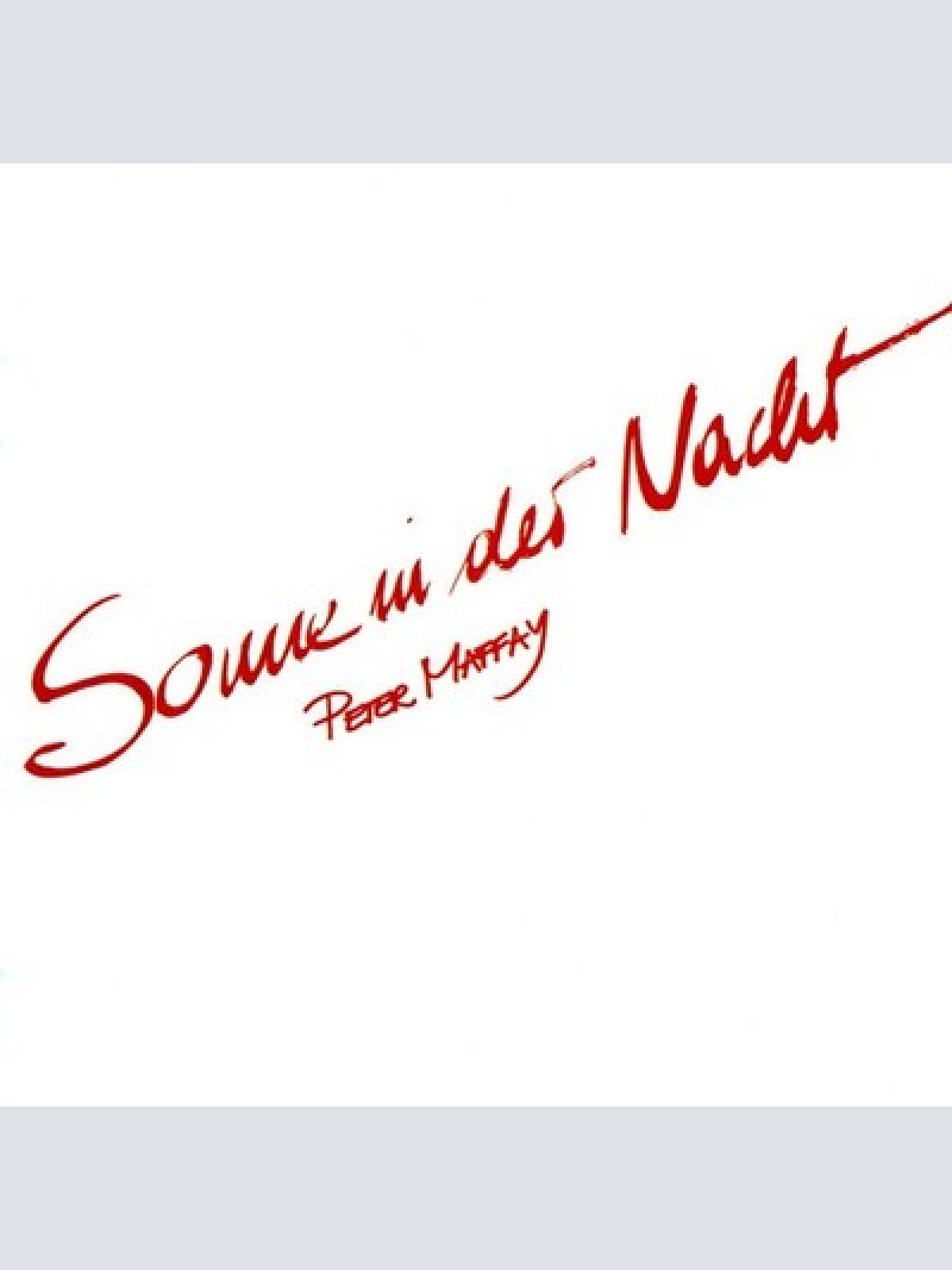 CD, RE, Son Peter Maffay - Sonne In Der Nacht