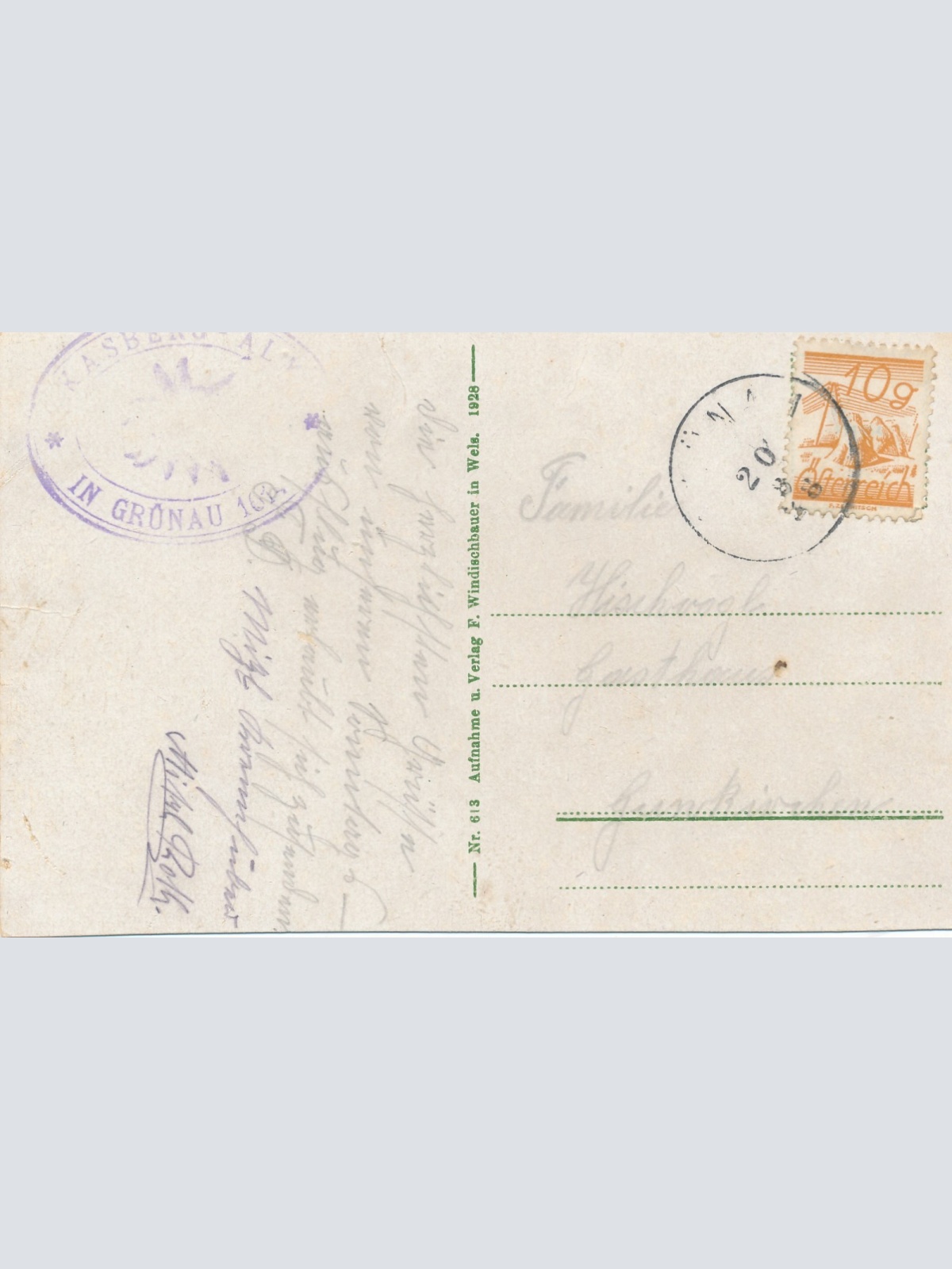 AK aus Grünau Oberösterreich Ansichtskarte (16408)