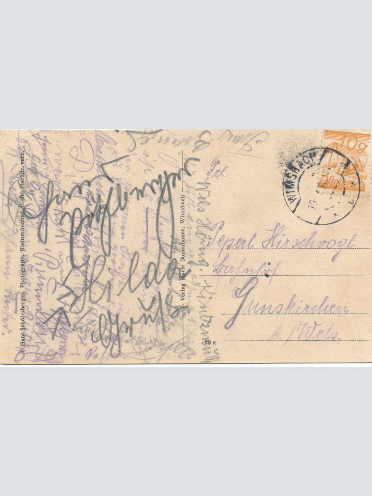 AK aus Wimsbach Oberösterreich Ansichtskarte (16410)