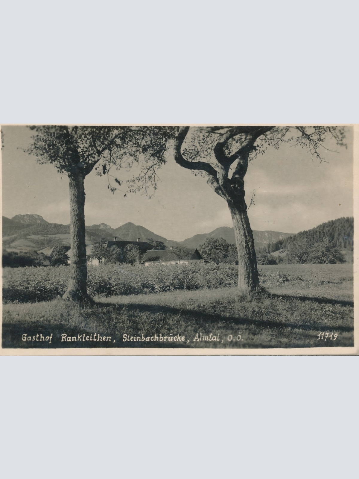 AK aus Gasthof Rankleithen Stenabrücke Oberösterreich Ansichtskarte (16407)