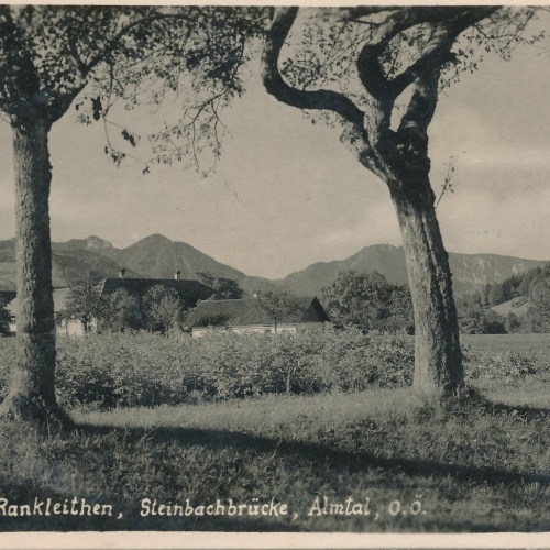 AK aus Gasthof Rankleithen Stenabrücke Oberösterreich Ansichtskarte (16407)
