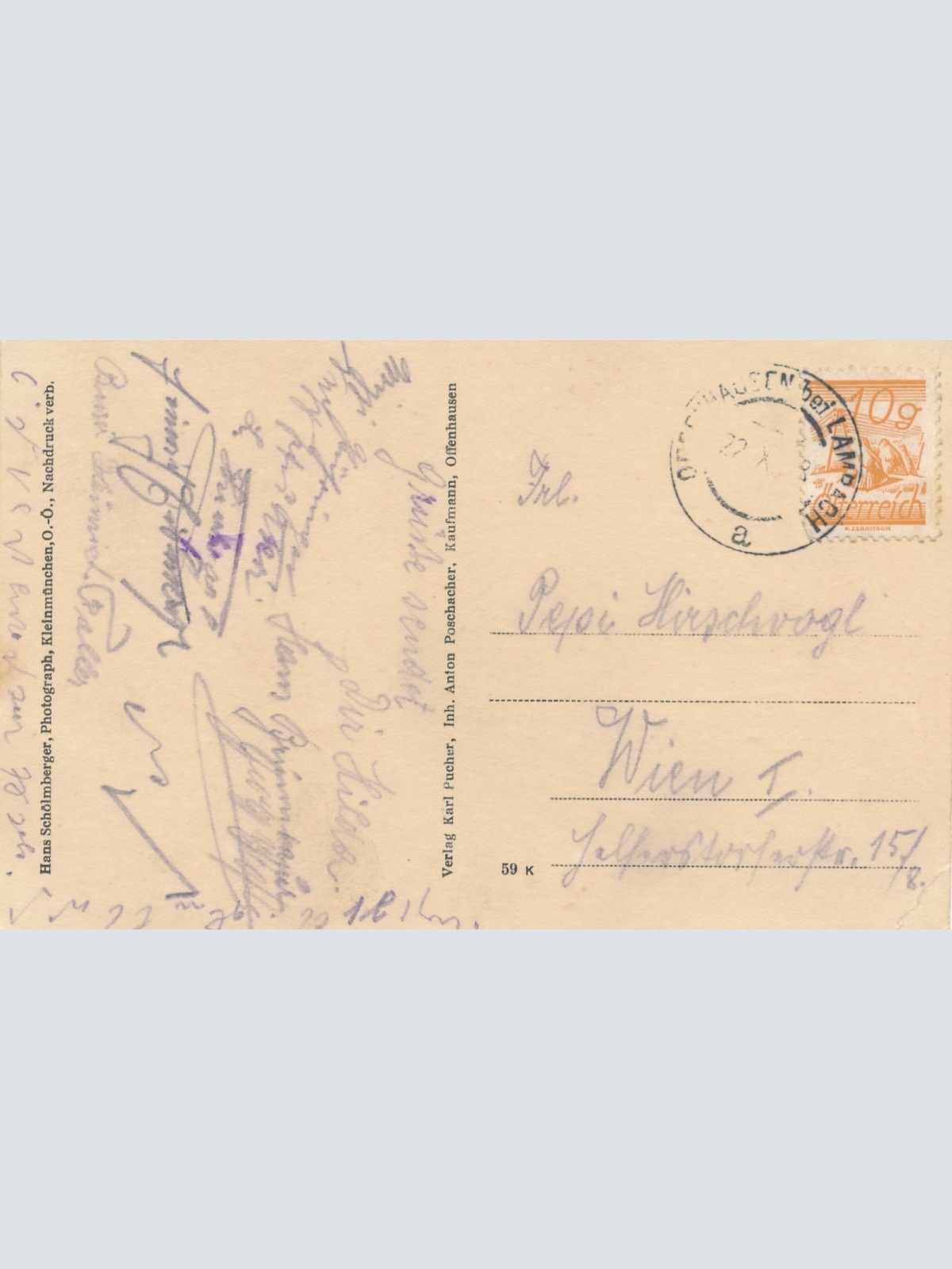 AK aus Offenhausen Oberösterreich Ansichtskarte (16439)