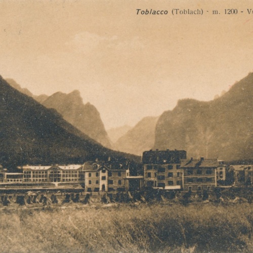 AK aus Toblacco Toblach Intalien Ansichtskarte (16493)