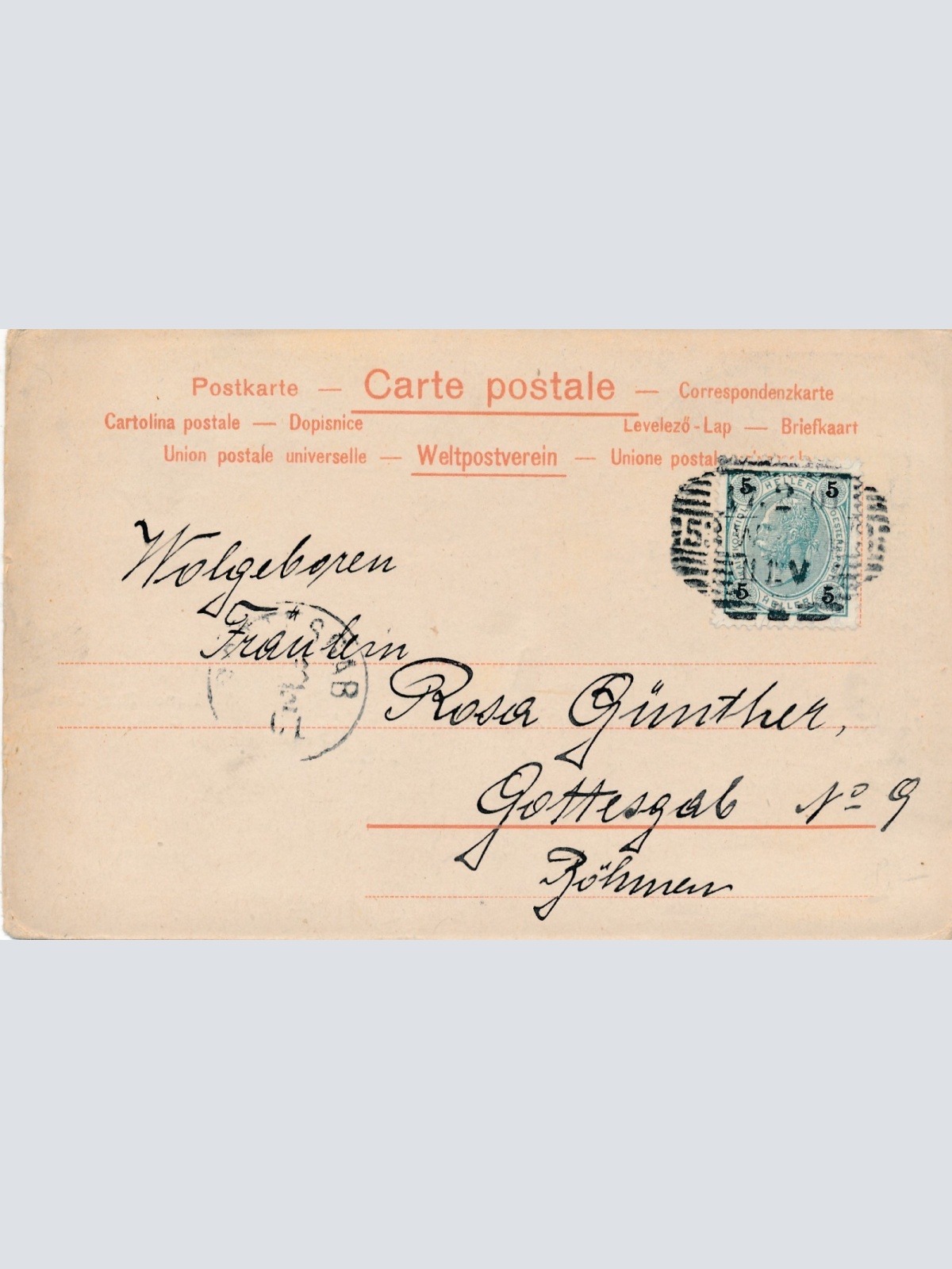 Litho - Karte aus Wien Neues Burgthor Ansichtskarte (16637)