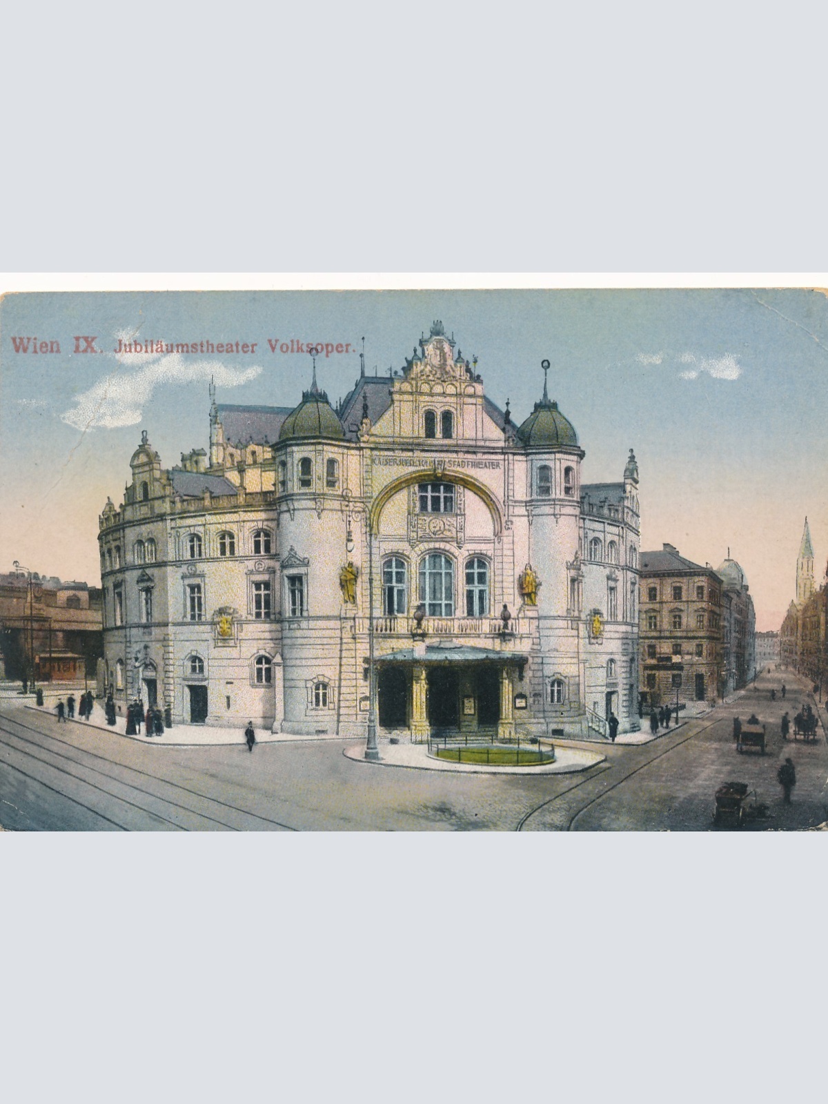 AK aus Wien Jubiläumstheater Ansichtskarte (16635)