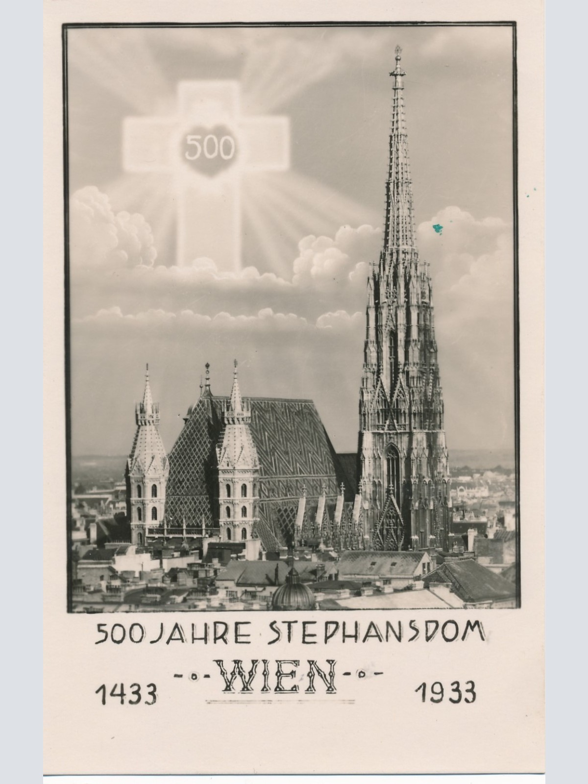 AK aus Wien 500 Jahre Stephansdom Ansichtskarte (16634)