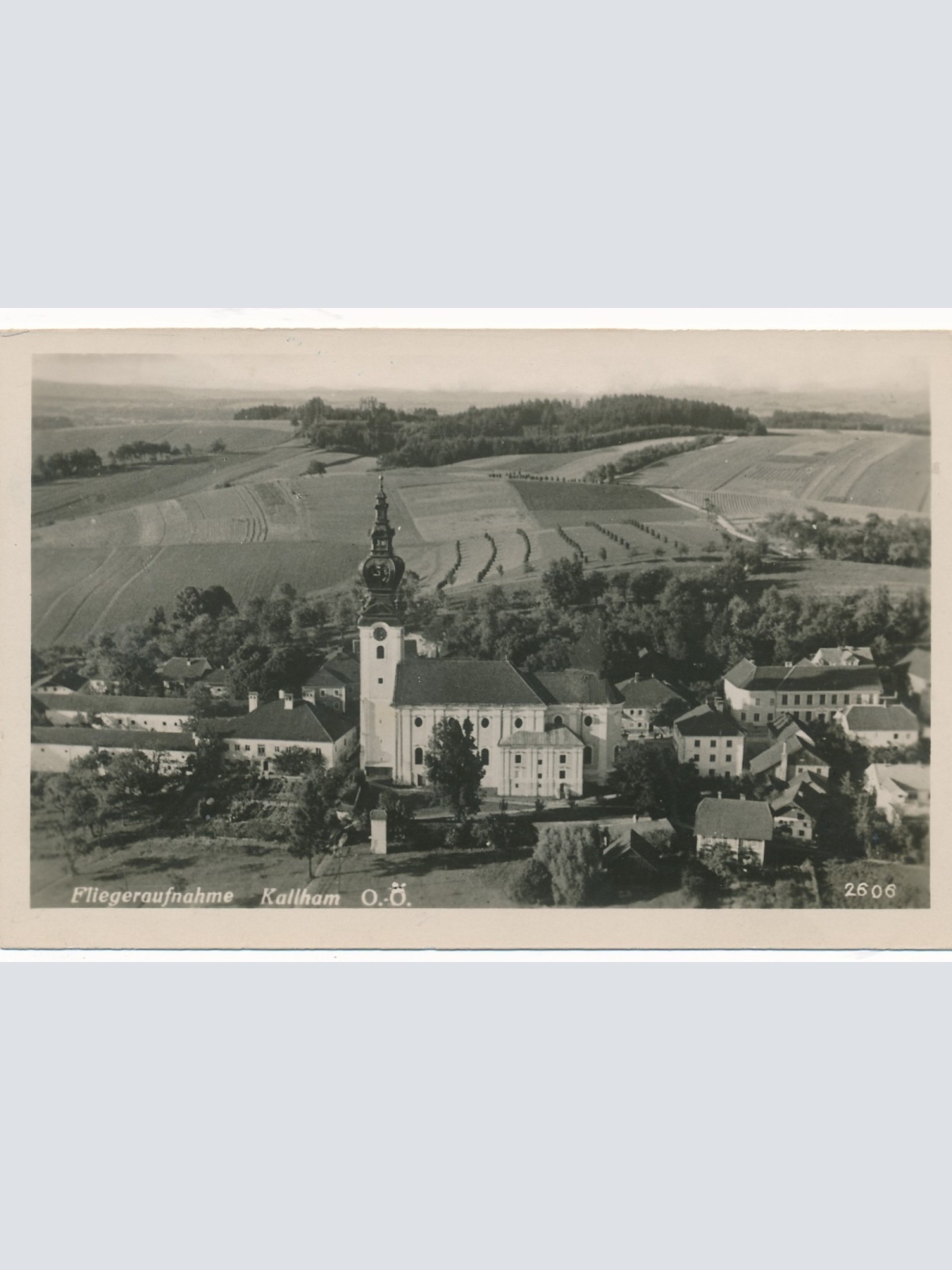 AK aus Kallham Fliegeraufnahme Oberösterreich Ansichtskarte (16548)