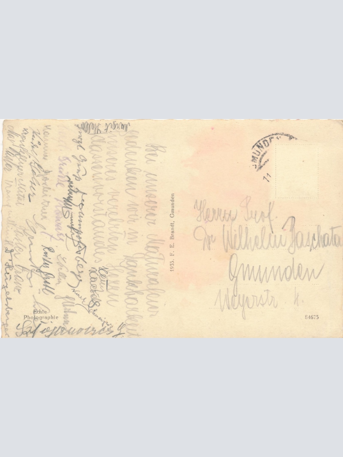 AK aus Gmunden vom Kai Oberösterreich Ansichtskarte (16605)