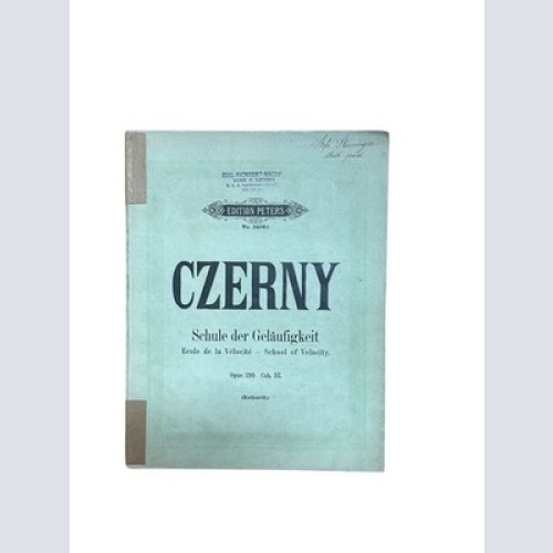 Schule der Geläufigkeit op. 299, Heft IV: für Klavier / Shcool of Velocity für K
